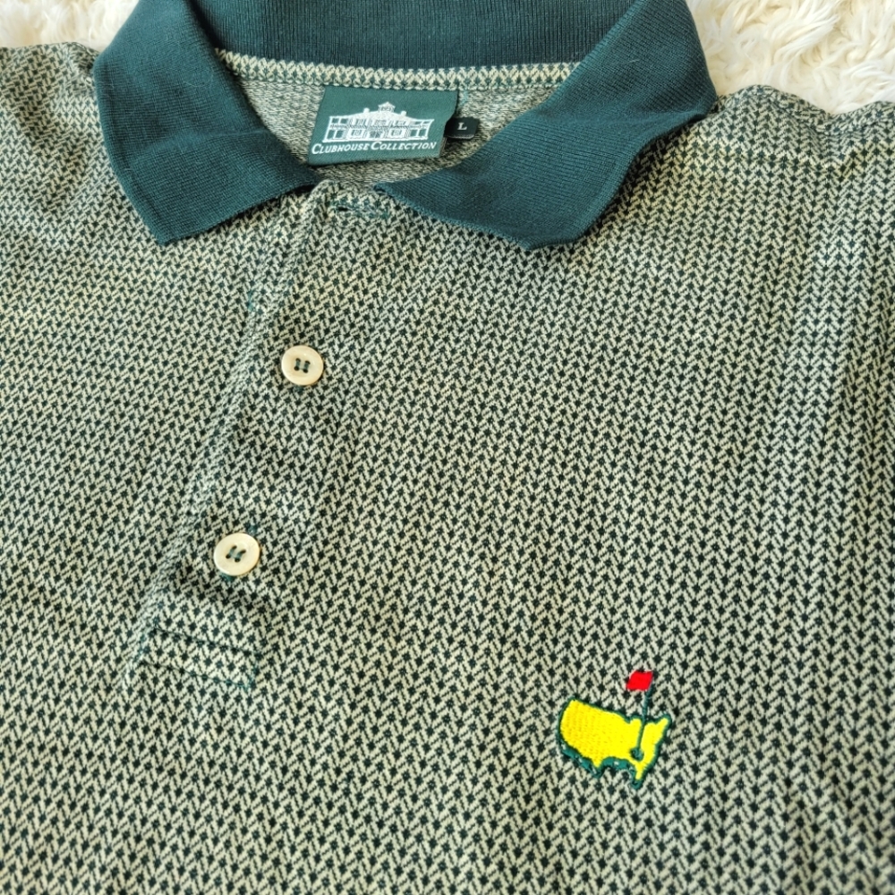 Vintage Masters Clubhouse Collection golf polo